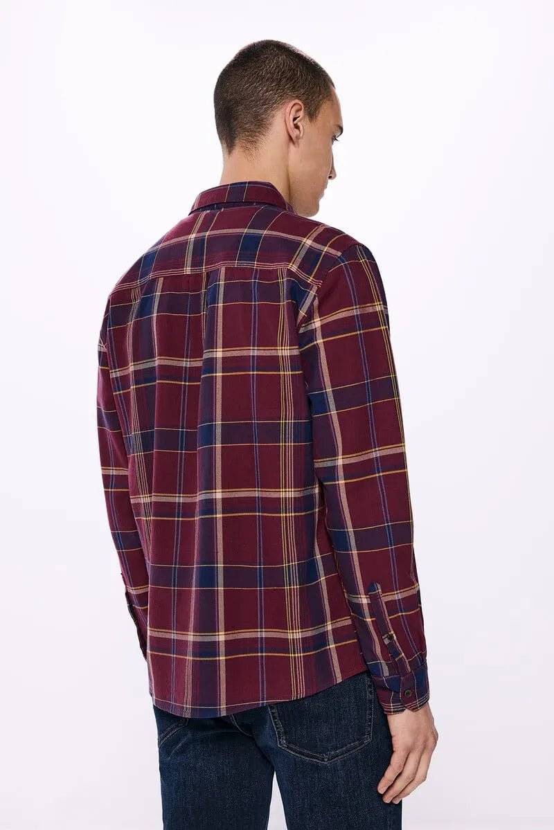 SPRINGFIELD Checkered Shirt - SMgarment's