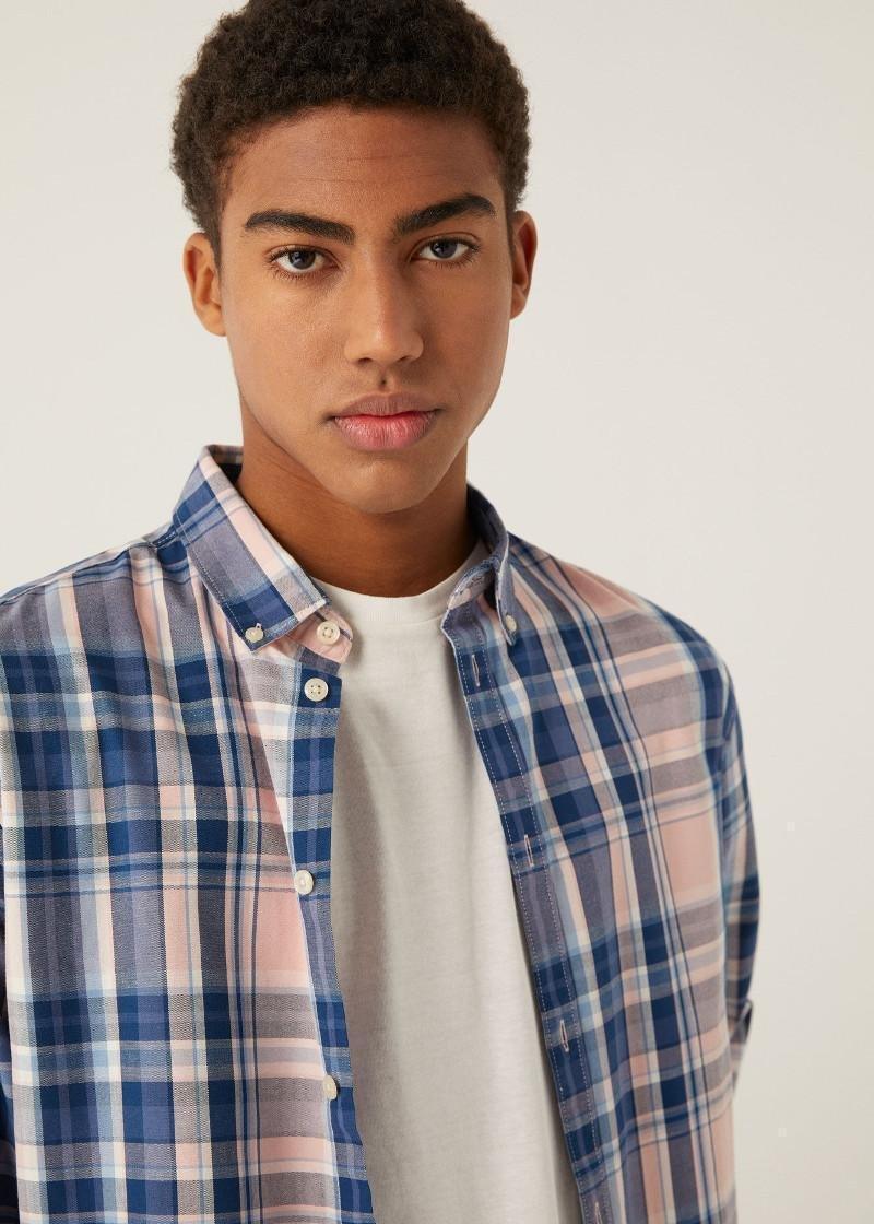 SPRINGFIELD Checkered Shirt - SMgarment's