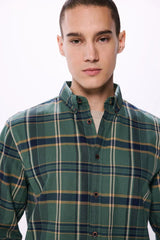 SPRINGFIELD Checkered Shirt - SMgarment's