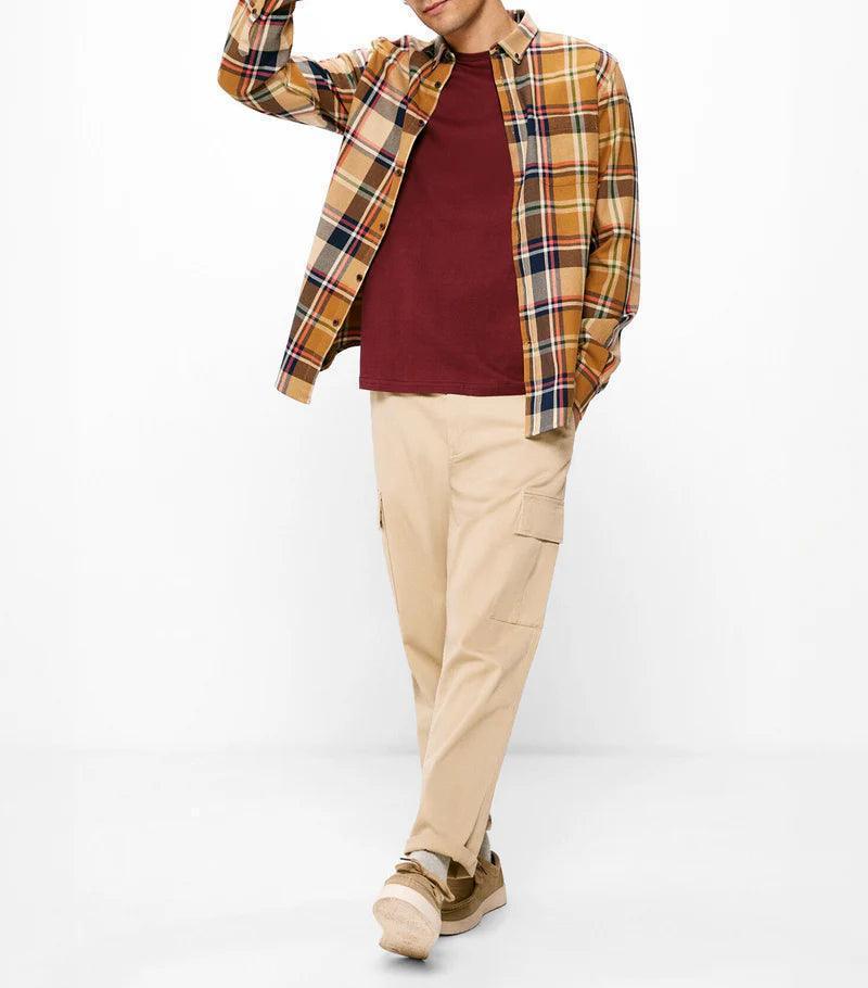 SPRINGFIELD Checkered Shirt - SMgarment's