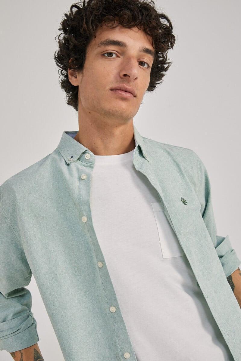 SPRINGFIELD COLOR OXFORD SHIRT - Smgarment's
