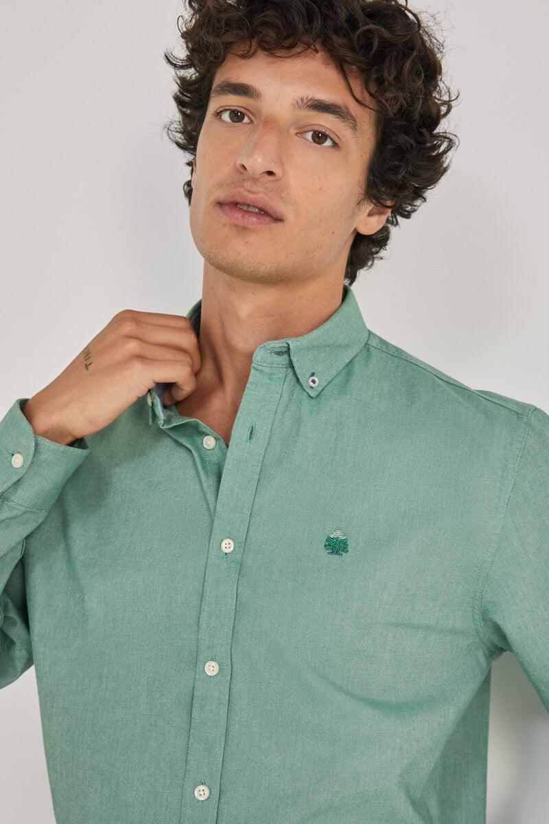 SPRINGFIELD COLOR OXFORD SHIRT - Smgarment's