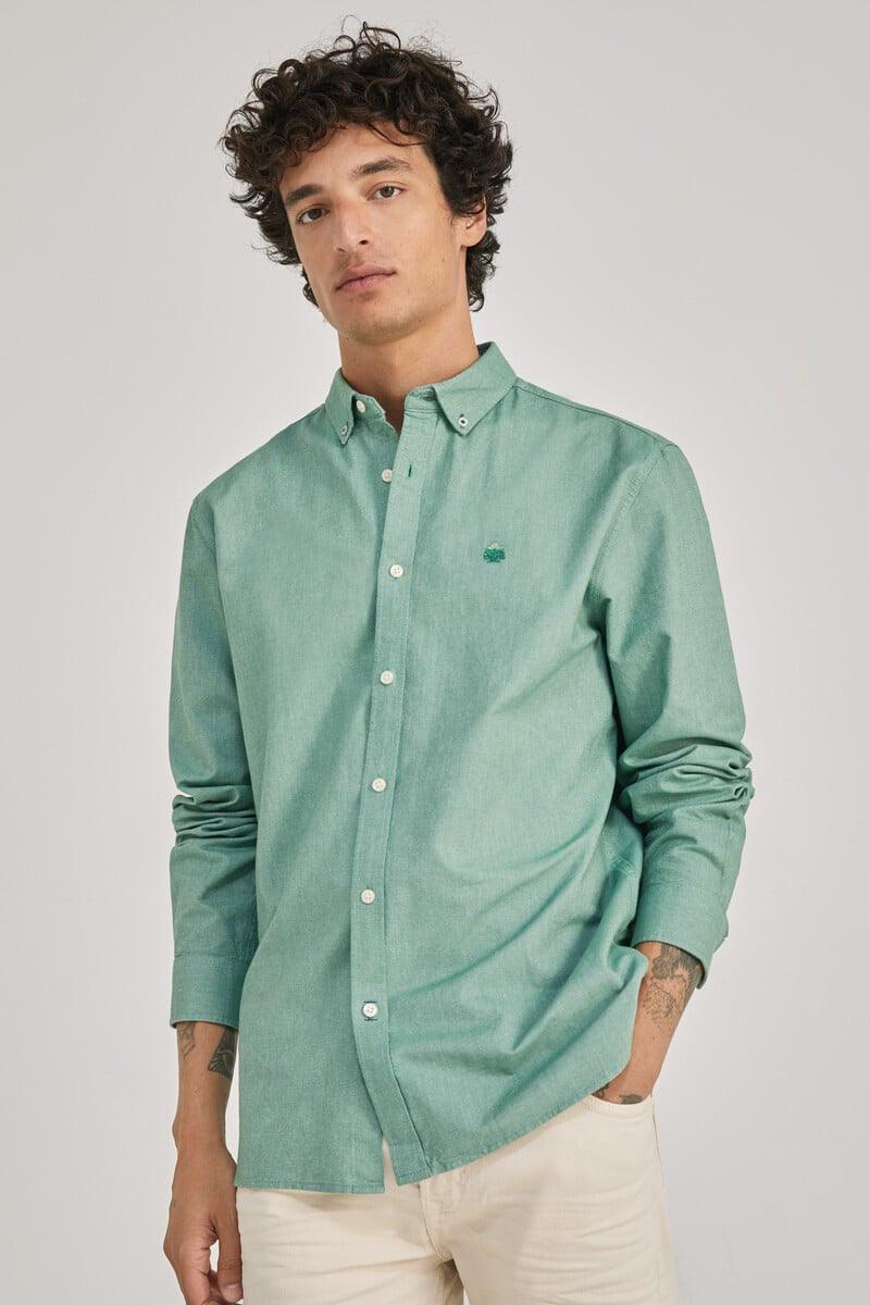 SPRINGFIELD COLOR OXFORD SHIRT - Smgarment's