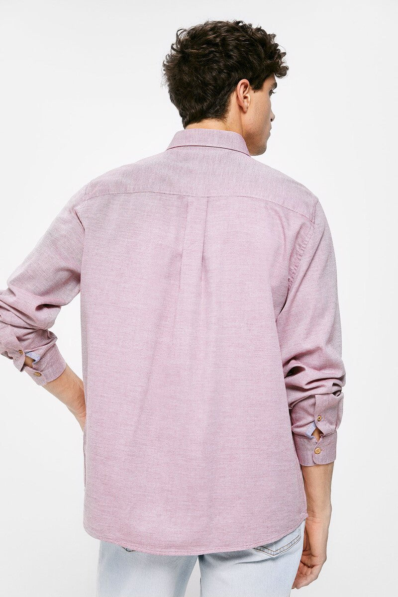 Springfield Color structured shirt - Smgarment's