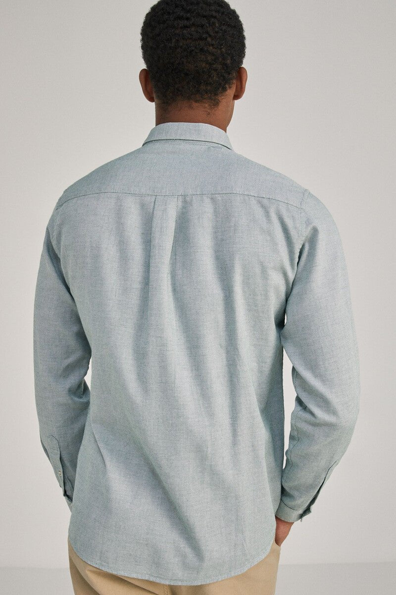 Springfield Color structured shirt - Smgarment's