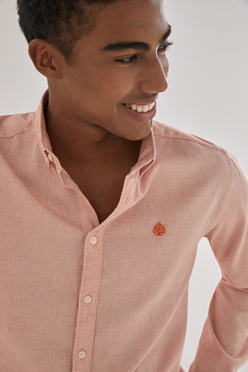 Springfield Color structured shirt - Smgarment's