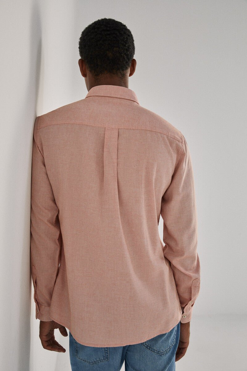 Springfield Color structured shirt - Smgarment's