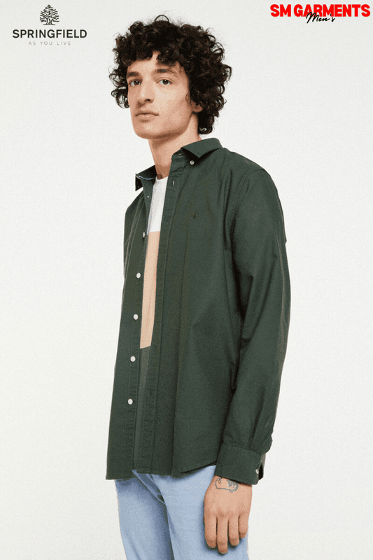 SPRINGFIELD Colored Oxford Shirt - Smgarment's