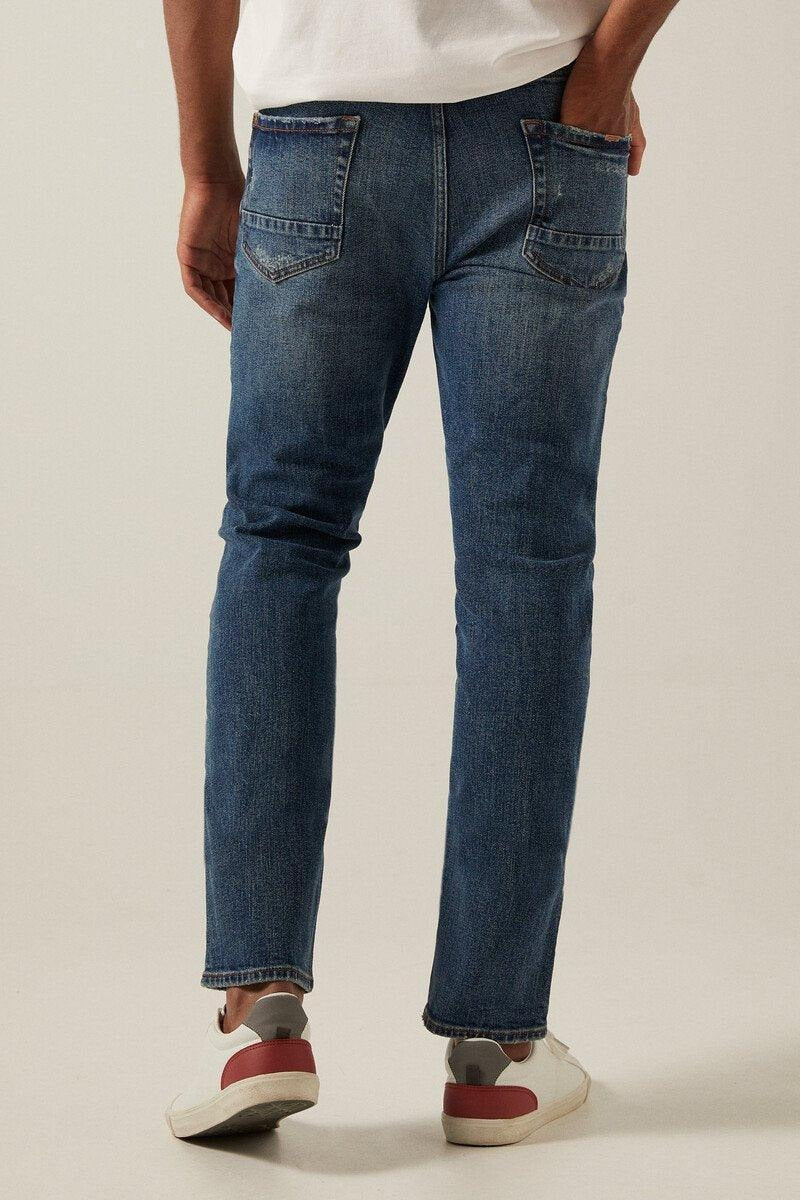 SPRINGFIELD Dark Medium Slim Jeans - Smgarment's