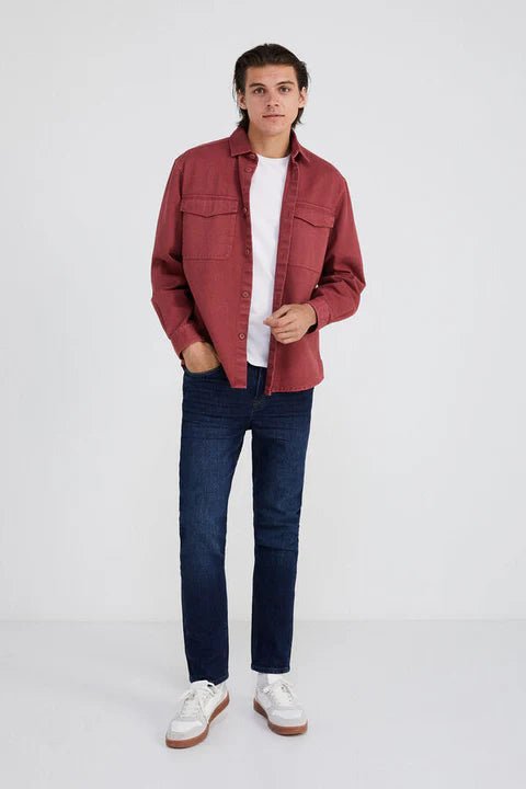 Springfield Dark wash slim fit jeans - Smgarment's