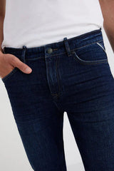 Springfield Dark wash slim fit jeans - Smgarment's