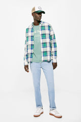 Springfield Light checked shirt - Smgarment's