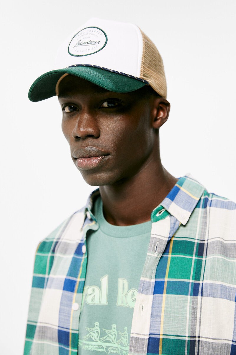 Springfield Light checked shirt - Smgarment's