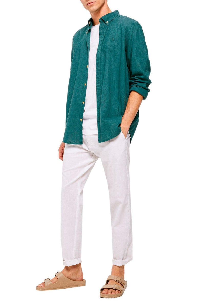 SPRINGFIELD LINEN SHIRT - Smgarment's