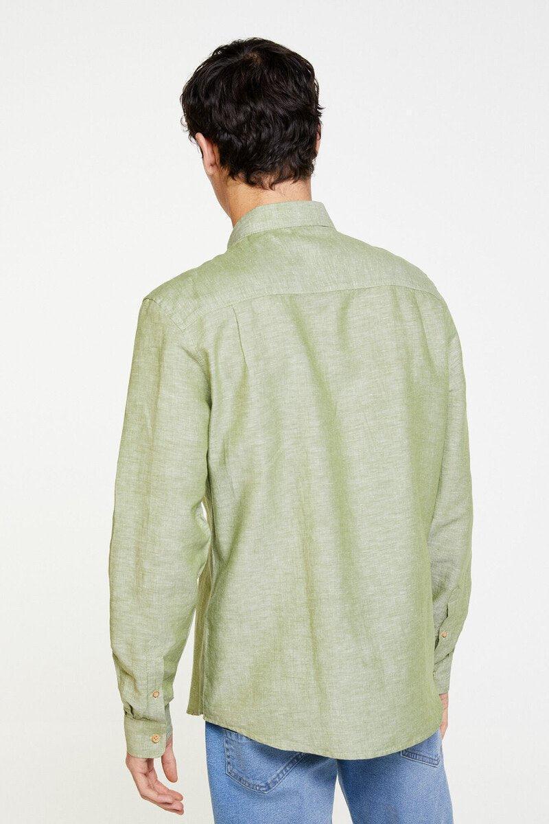 SPRINGFIELD LINEN SHIRT - Smgarment's