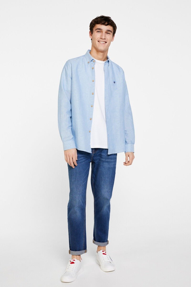 SPRINGFIELD LINEN SHIRT - Smgarment's