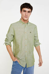 SPRINGFIELD LINEN SHIRT - Smgarment's