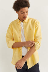 SPRINGFIELD LINEN SHIRT - Smgarment's