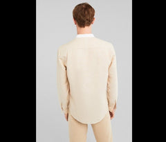 Springfield Linen Shirt for Men - Beige - Smgarment's