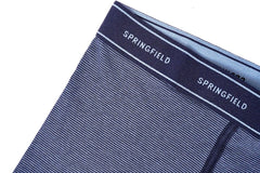 SPRINGFIELD MEN'S BLUE STRIPED BOXER - Smgarment's