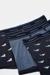 SPRINGFIELD MEN'S BLUE STRIPED BOXER - Smgarment's