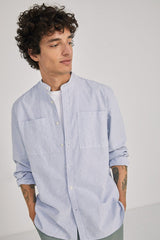 Springfield Oxford Mao shirt - Smgarment's