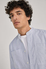 Springfield Oxford Mao shirt - Smgarment's