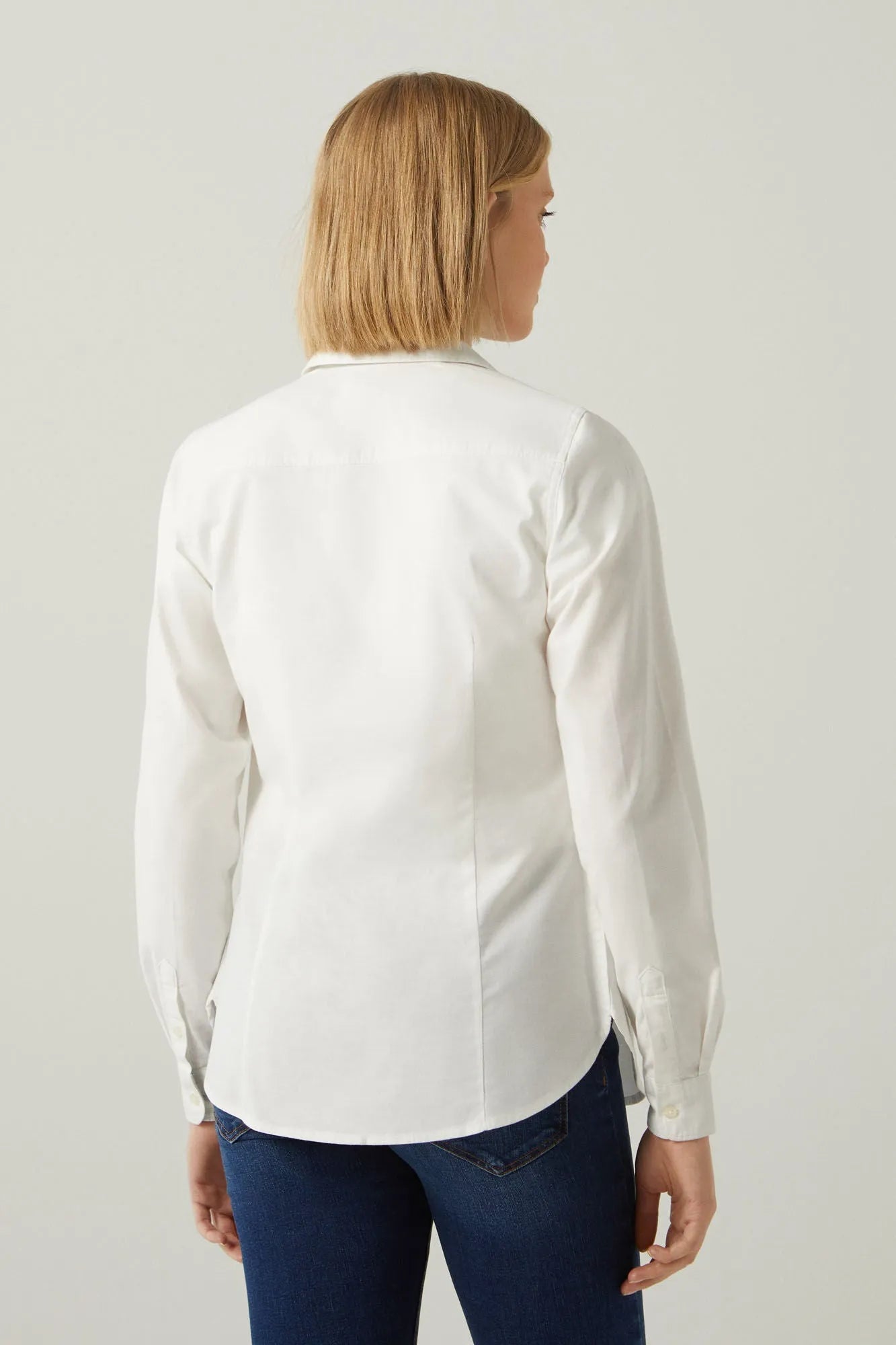 SPRINGFIELD Oxford Spandex Formal Shirt - Smgarment's