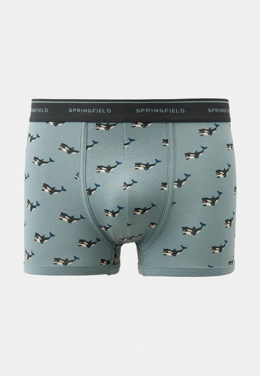 SPRINGFIELD Printed Boxer Shorts - Smgarment's