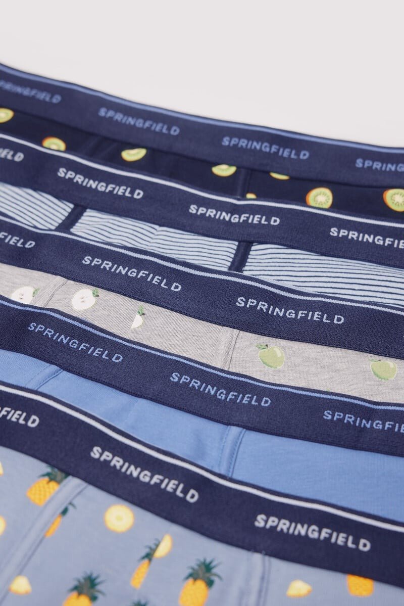 SPRINGFIELD Printed Boxer Shorts - Smgarment's