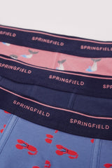 SPRINGFIELD Printed Boxer Shorts - Smgarment's