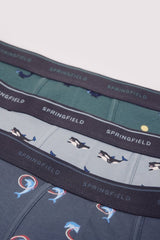 SPRINGFIELD Printed Boxer Shorts - Smgarment's