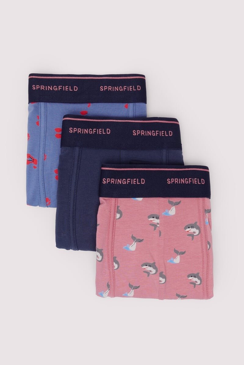 SPRINGFIELD Printed Boxer Shorts - Smgarment's