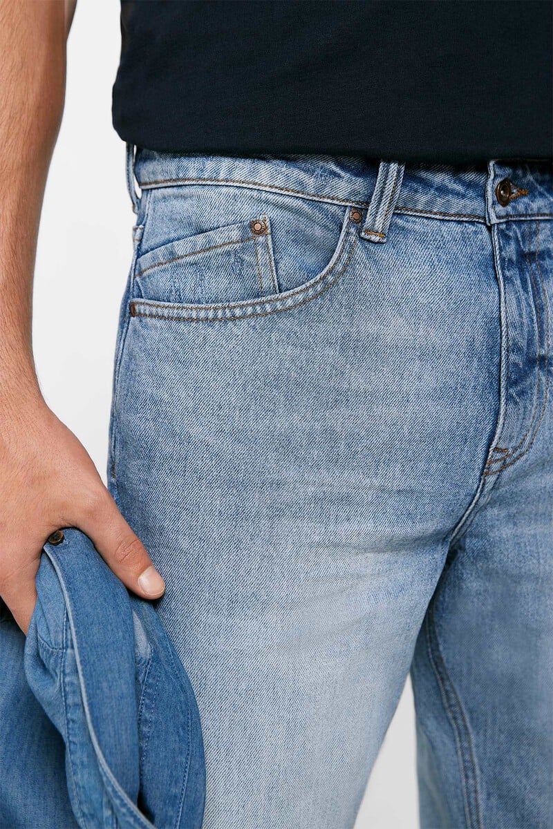 Springfield Regular light wash jeans - Smgarment's