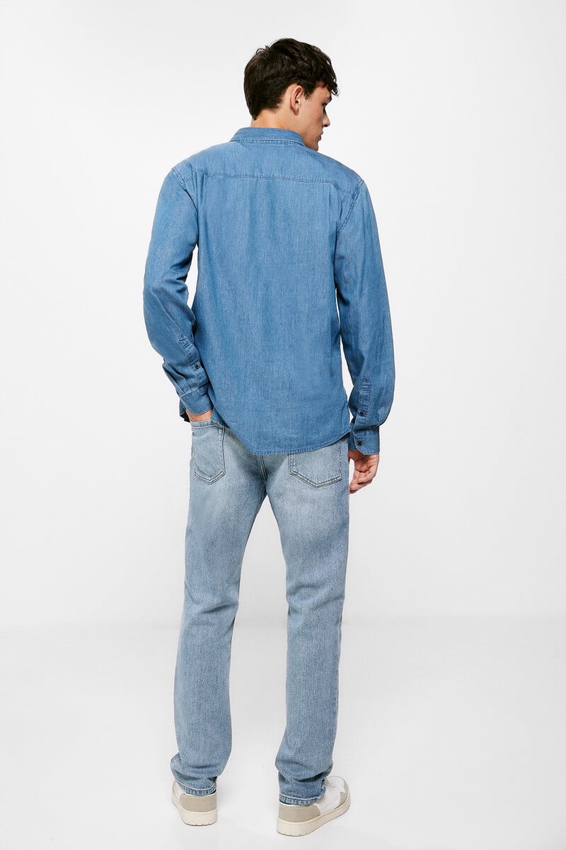 Springfield Regular light wash jeans - Smgarment's