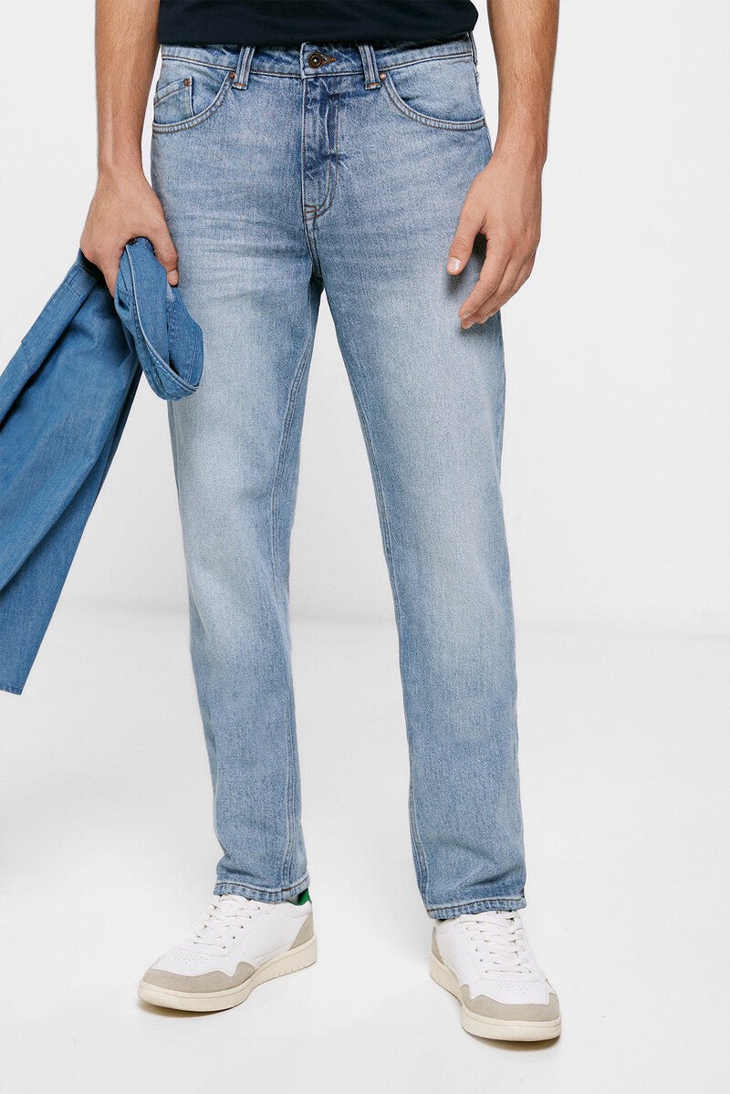 Springfield Regular light wash jeans - Smgarment's