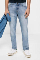 Springfield Regular light wash jeans - Smgarment's
