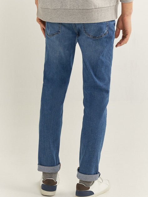 Springfield Slim Cast Jeans - Smgarment's