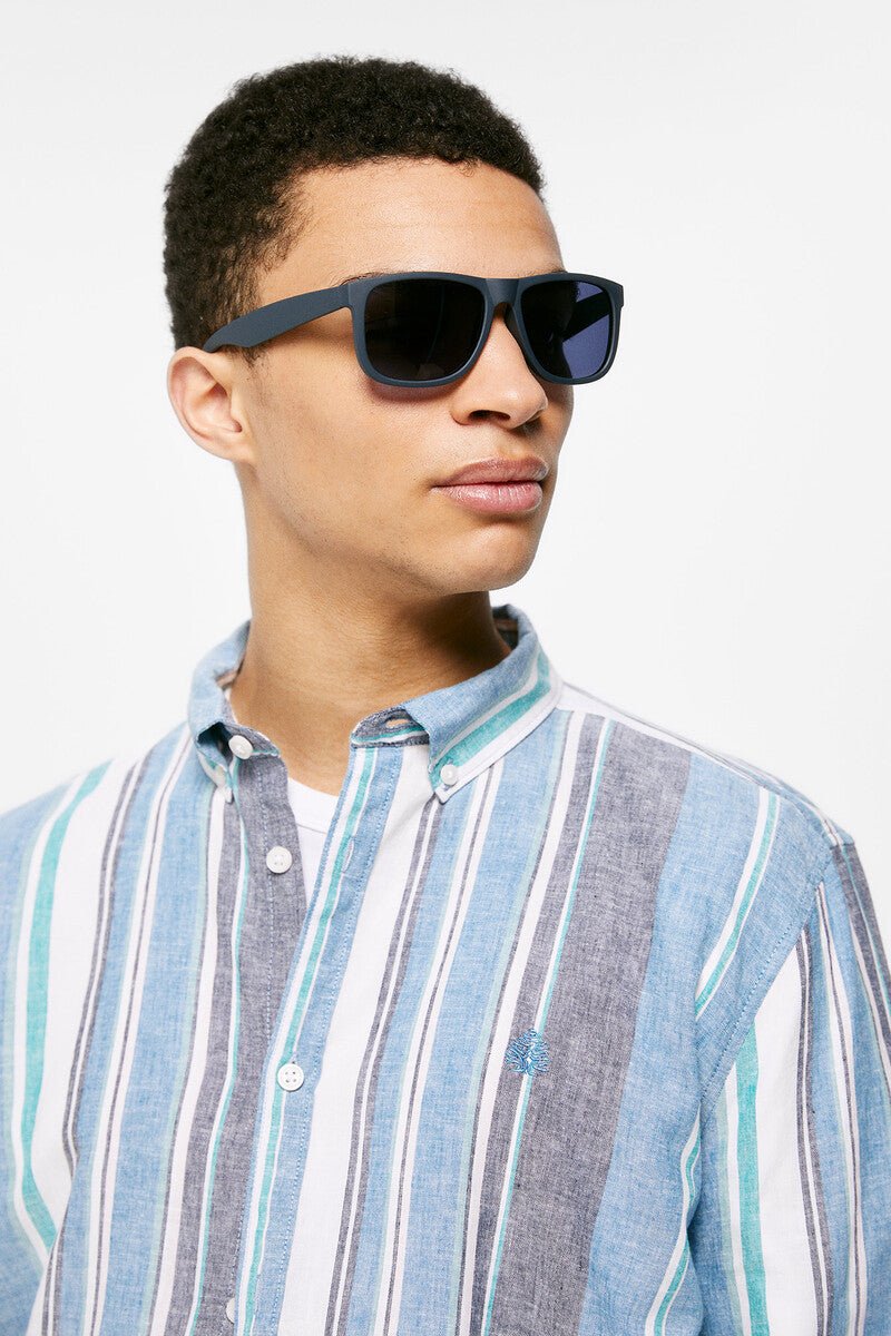 Springfield Striped linen shirt - Smgarment's