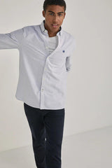 SPRINGFIELD STRIPED OXFORD SHIRT - Smgarment's