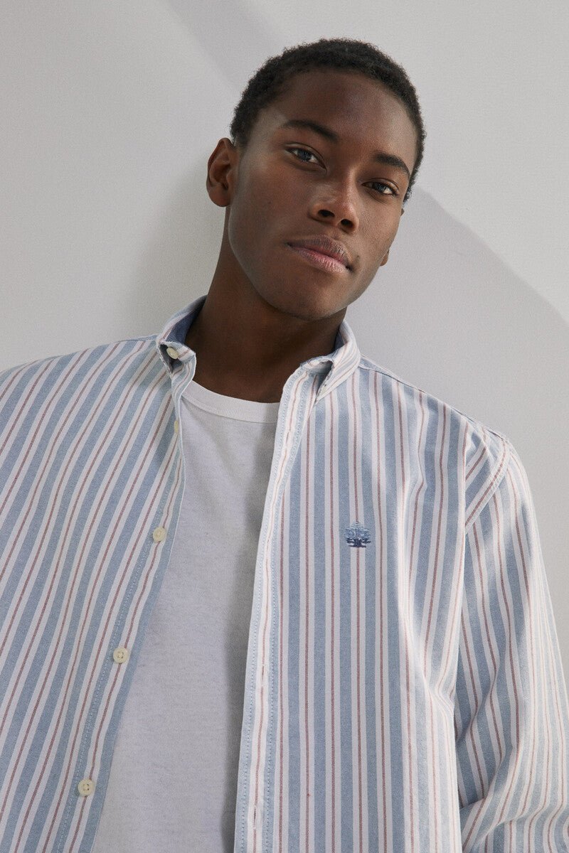 Springfield Striped Oxford shirt - Smgarment's