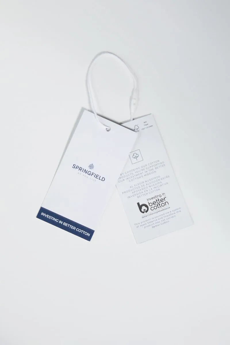 SPRINGFIELD Striped Oxford Shirt - Smgarment's