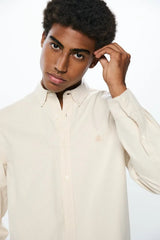 SPRINGFIELD Striped Oxford Shirt - Smgarment's