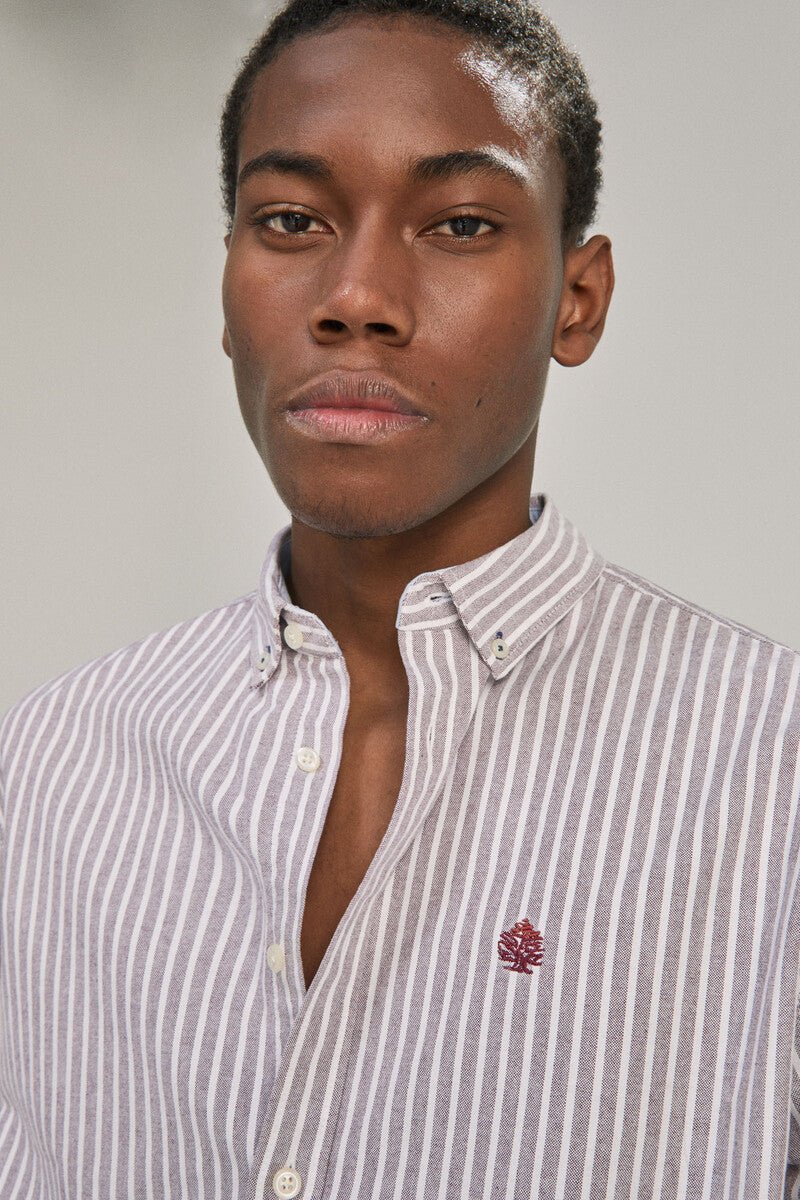 Springfield Striped Oxford shirt - Smgarment's