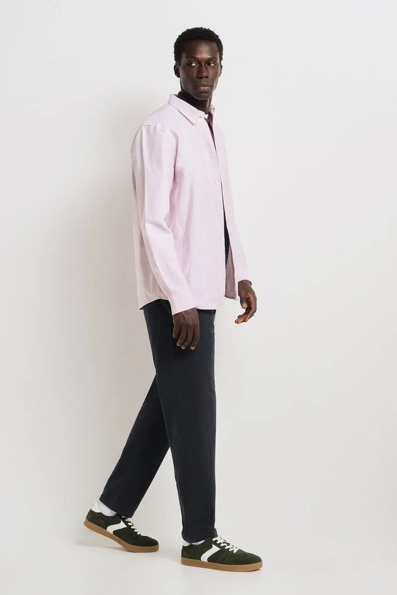 SPRINGFIELD Striped Oxford Shirt - Smgarment's