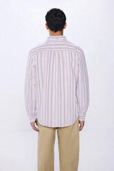 SPRINGFIELD Striped Oxford Shirt - Smgarment's