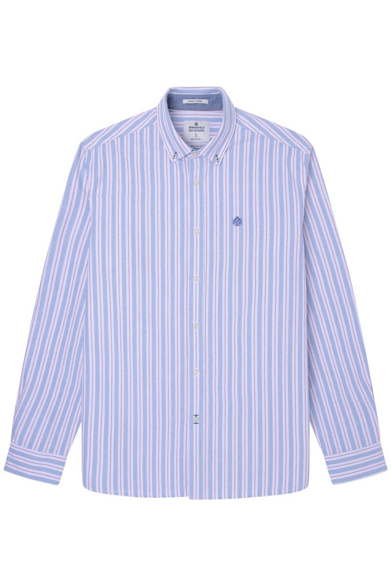 Springfield Striped Oxford shirt - Smgarment's