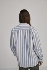 SPRINGFIELD STRIPED OXFORD SHIRT - Smgarment's