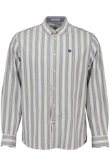 SPRINGFIELD STRIPED OXFORD SHIRT - Smgarment's