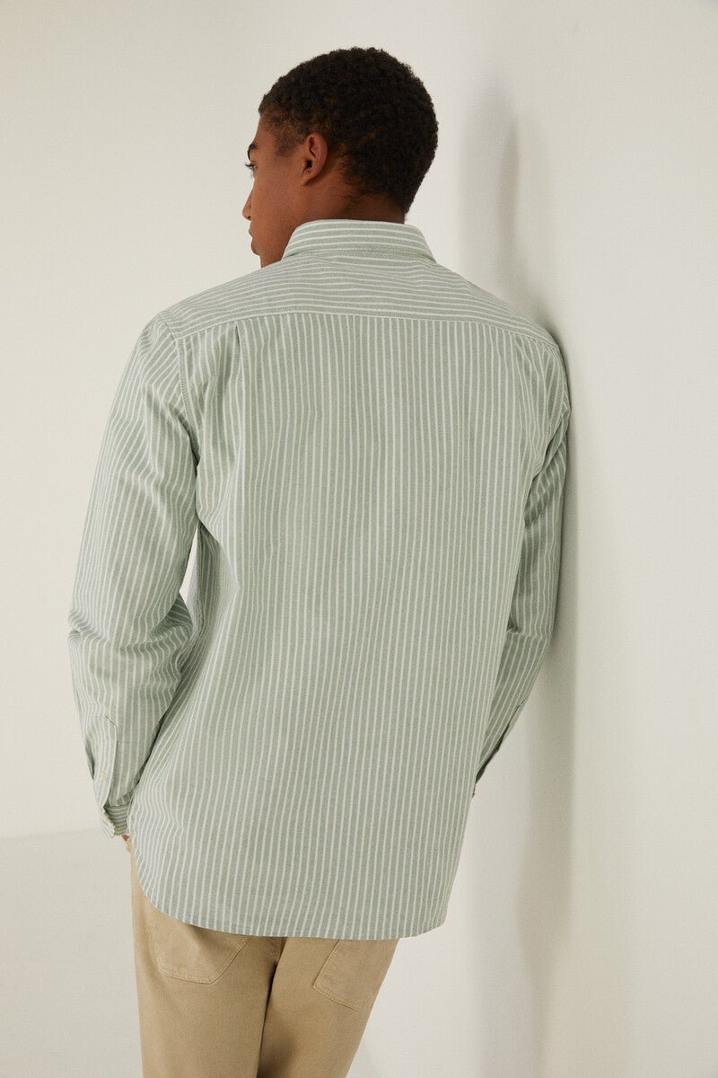 Springfield Striped Oxford shirt - Smgarment's